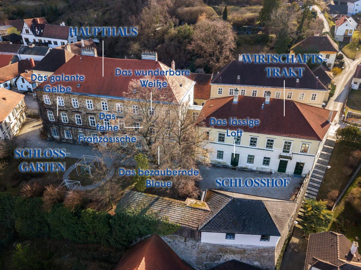 Schloss Hollenburg Aparte Apartments Kremže Exteriér fotografie